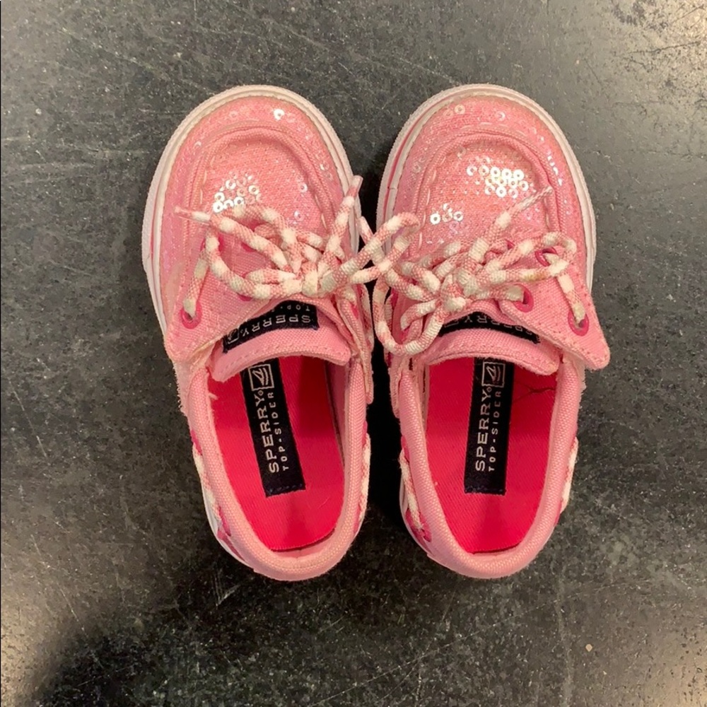 Toddler size 5 Sperry shoes